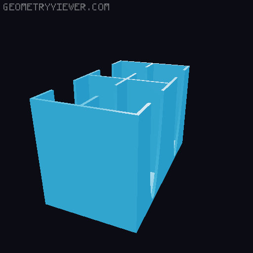 Heroes 3 board game storage 3D model thumbnail