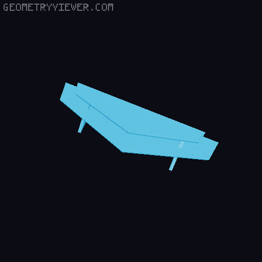 Cardassian Airlock- Star Trek DS9 3D model thumbnail