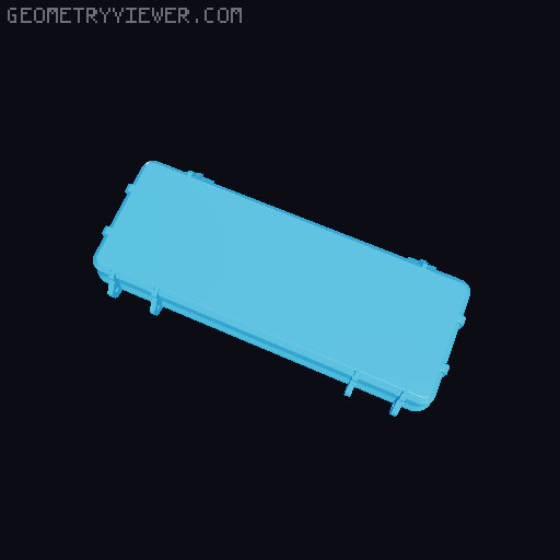 Pokémon Card Box with (or without) Logo 3D model thumbnail