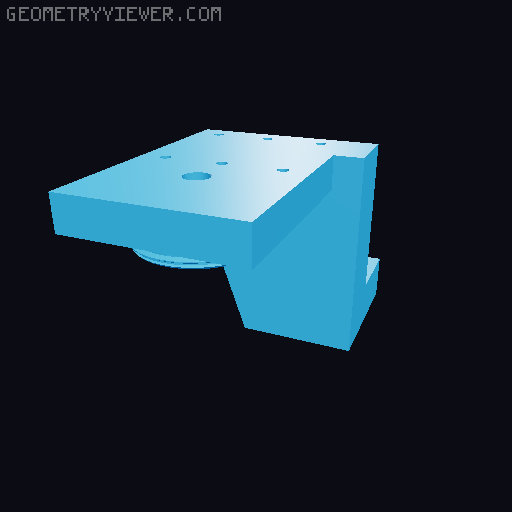 Combo spent primer catcher and Ammo bin holder. 3D model thumbnail