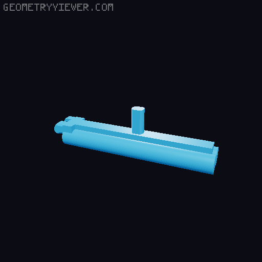 Dummy 13 - Accessories - Articulated Shotgun 3D model thumbnail