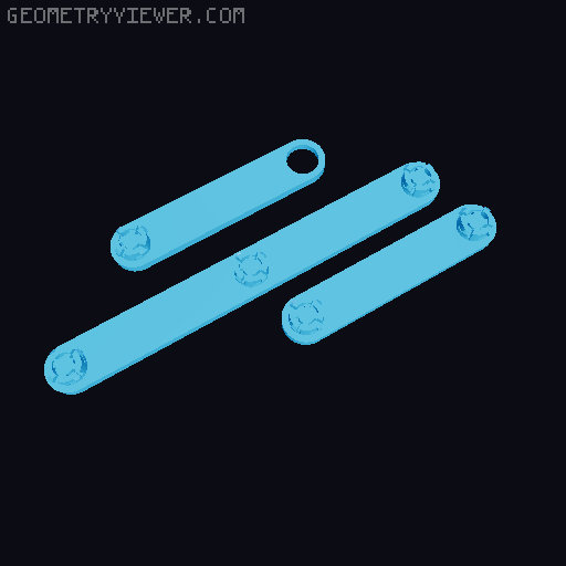 cantilever tool box (easier snap together) 3D model thumbnail