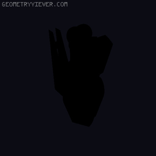 Gundam Dummy 13 Complete Model 3D model thumbnail