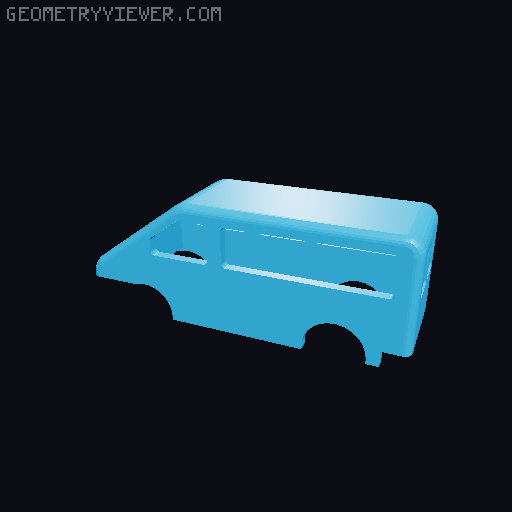  Some vans (Model railway N scale 1:160) 3D model thumbnail