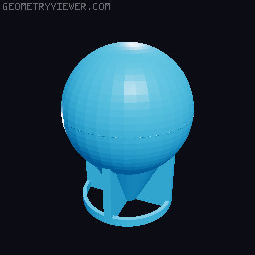 Projectiles for Nakozen rocket launcher 3D model thumbnail