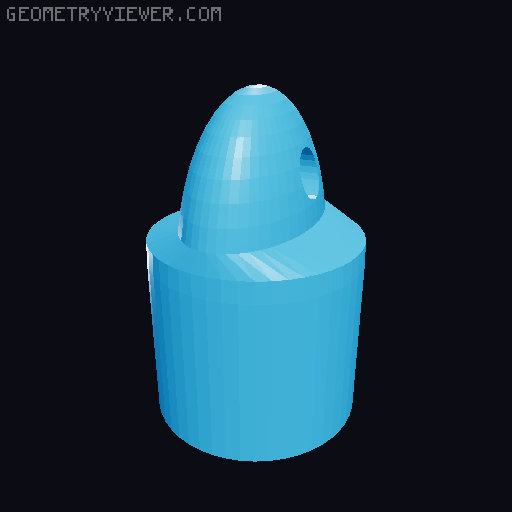 replacement-Knob 3D model thumbnail