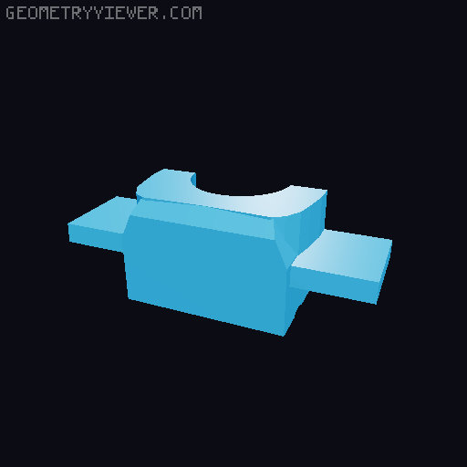 Tractor tank 3D model thumbnail