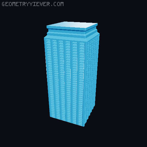 Prismatic Vase Mode Silica Gel Container. Super fast print 3D model thumbnail