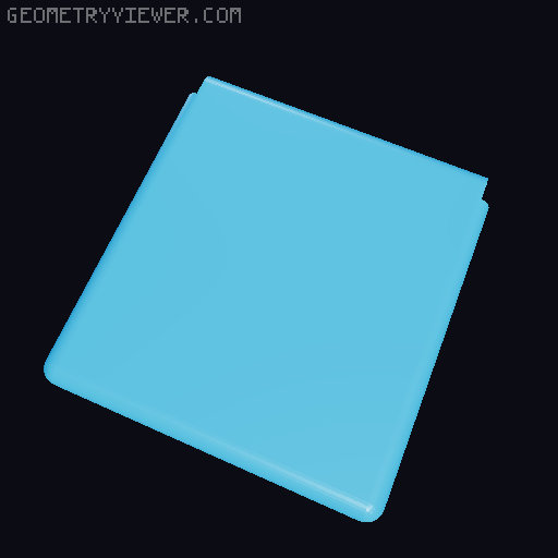 Viko Karre Priz Kapağı - Viko Karre Socket Cover (Outlet Safety Cap) 3D model thumbnail