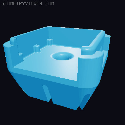 Сamera Raspberry Pi 3 12MP 3D model thumbnail