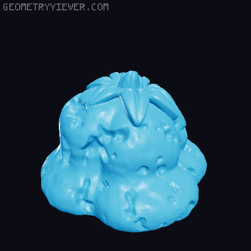 100 Fantasy Plants for Tabletop Base & Terrain Design (Alien Vegetation 61) 3D model thumbnail