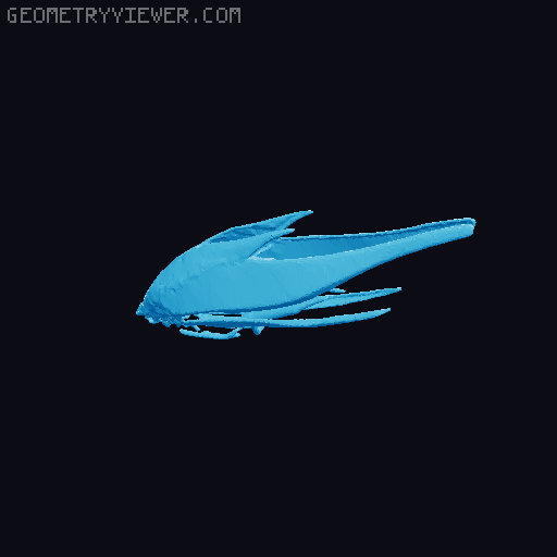 the orville ships 3D model thumbnail