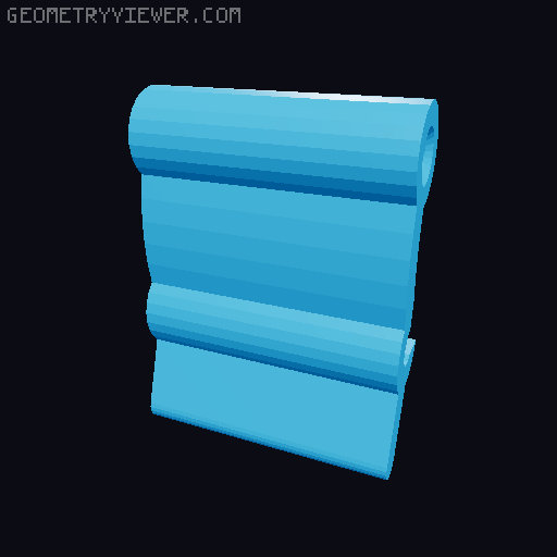 Rugged Tool Box - 3 in 1 Design 3D model thumbnail