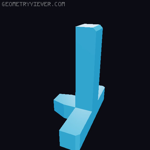 Lucky 13 Larger Shoulder pauldron and Mandalorian parts 3D model thumbnail