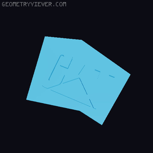 CAT logos for ProfessorBoots SkidSteer 3D model thumbnail