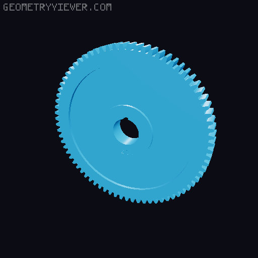 Myford Change Wheels 3D model thumbnail