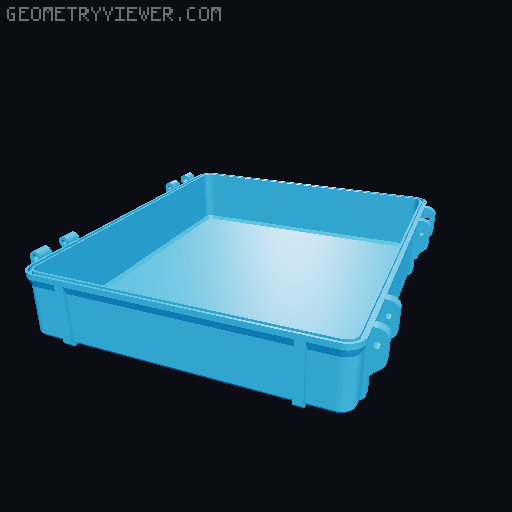 Eley Hose Nozzle Rugged Case 3D model thumbnail