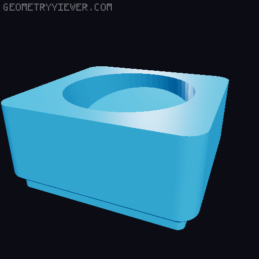 Gridfinity NUUN Tube Storage 3D model thumbnail