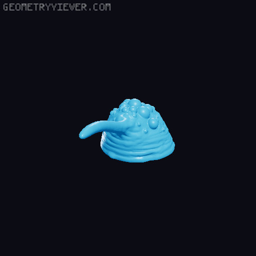 Tar Jelly 3D model thumbnail