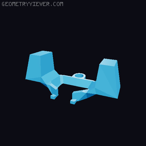 Dummy 13 Carpenter 3D model thumbnail