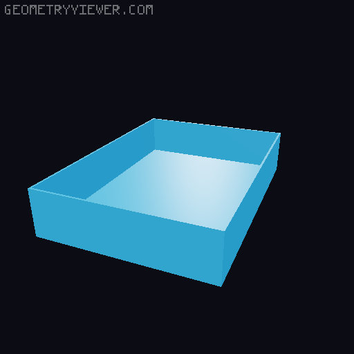 Path of Light & Shadow Box Organizer 3D model thumbnail