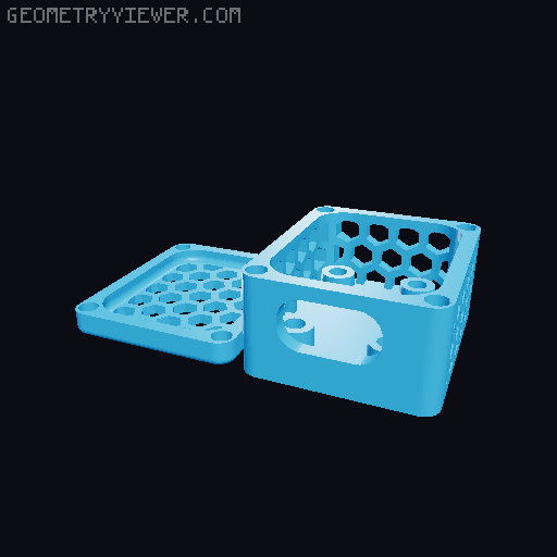 BentoCore - BentoBox Controller with sensors 3D model thumbnail
