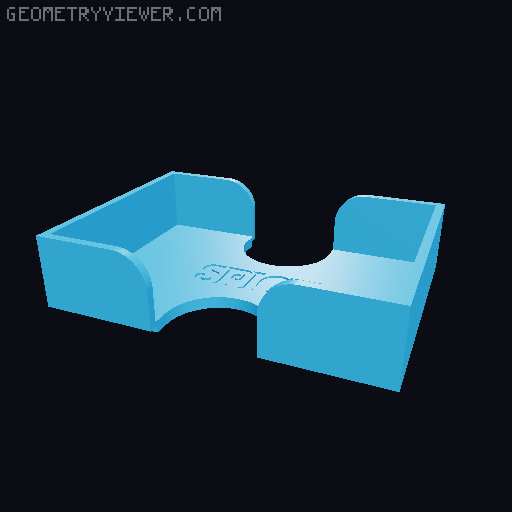 Insert for Dune + 3 expansions 3D model thumbnail