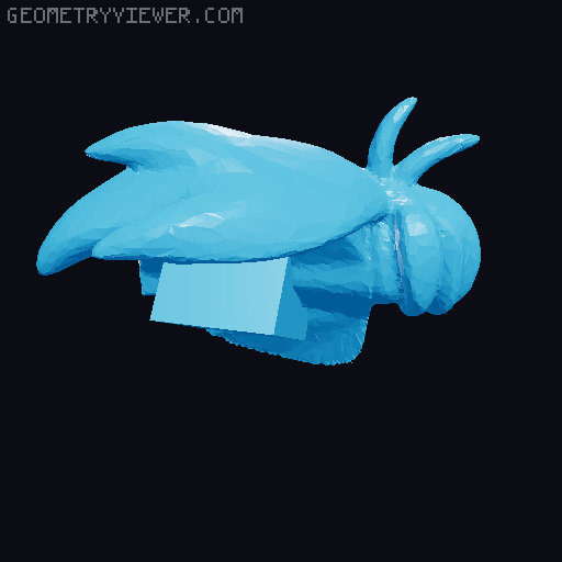 Classy Fred Flintstone  3D model thumbnail