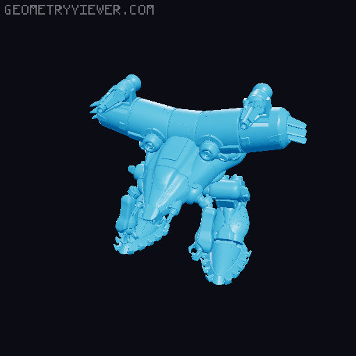 Mechs 3D model thumbnail