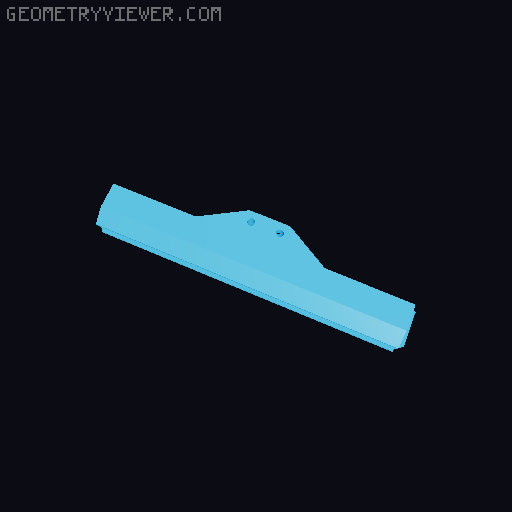 Universal Connector Holder 3D model thumbnail