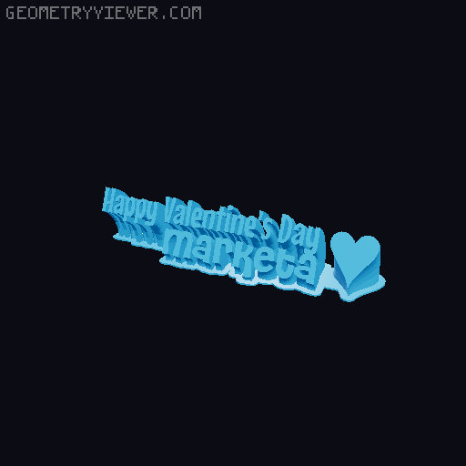 Happy Valentines Day... 3D model thumbnail