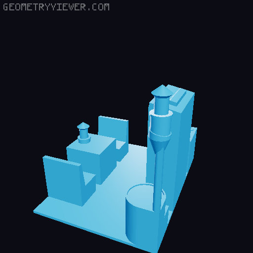 Shortline Bobber Caboose 3D model thumbnail