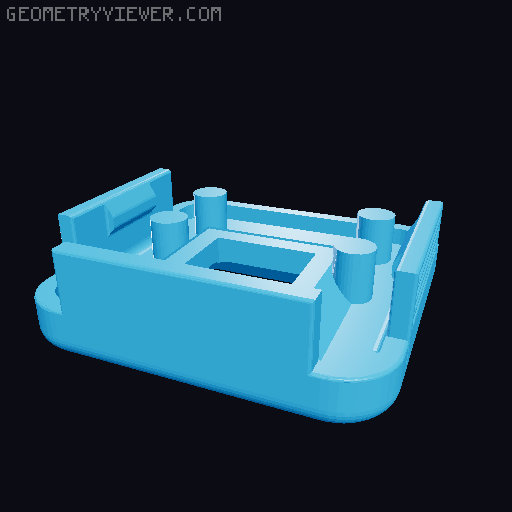 Сamera Raspberry Pi 3 12MP 3D model thumbnail