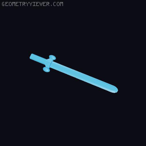 Dummy 13 Lego Knight Armor/Weapons (MOD) 3D model thumbnail