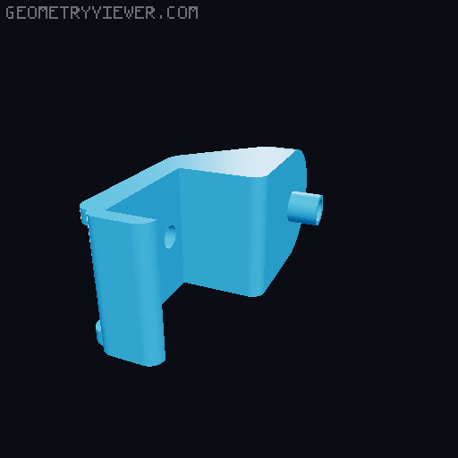 Swivel Pulley 3D model thumbnail