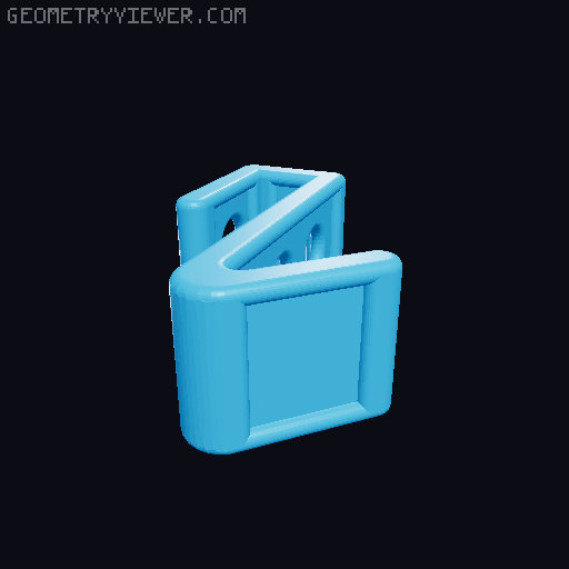 Hooks for Ikea IVAR 3D model thumbnail