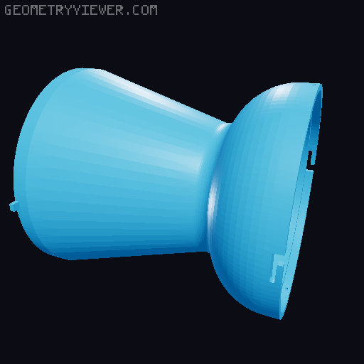 Vogelhuisprikker  (Push-pin birdhouse V0.2). 3D model thumbnail
