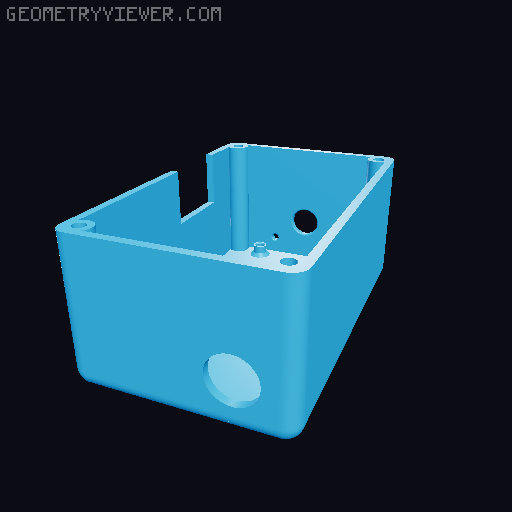 Pastamatic winder power motor remixed for different controller 3D model thumbnail