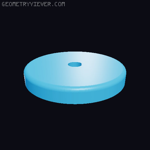 T-Nuts 4x Magnetic Holder for Ikea Skadis 3D model thumbnail