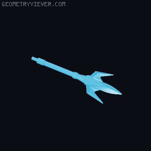 Mighty Morphin Dummy Rangers - Blue 3D model thumbnail