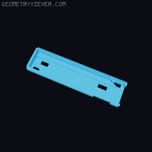 Skin for uhltimate OTF Fidget Knife 3 part knife 3D model thumbnail