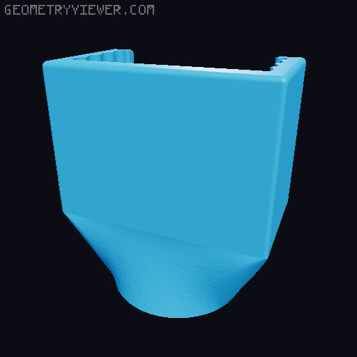 Tower Hydroponic Light Module Part 1 3D model thumbnail