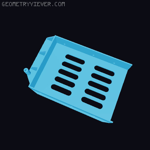 Raspberry Pi 5 based 5-Bay NAS 3D model thumbnail