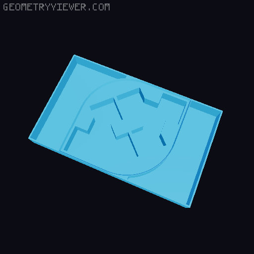 Wingspan Box Organizer 3D model thumbnail