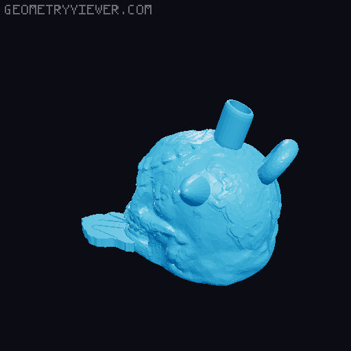 Not-so-deadly Death Whistles 3D model thumbnail