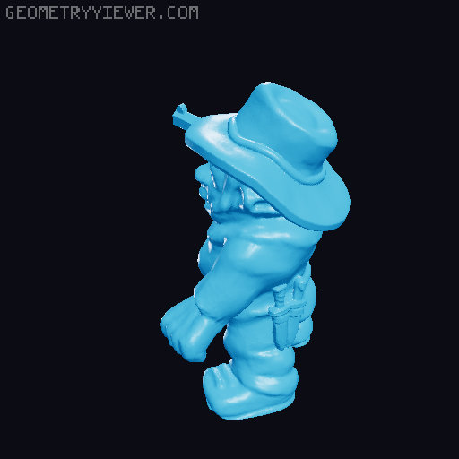Short People 3D model thumbnail