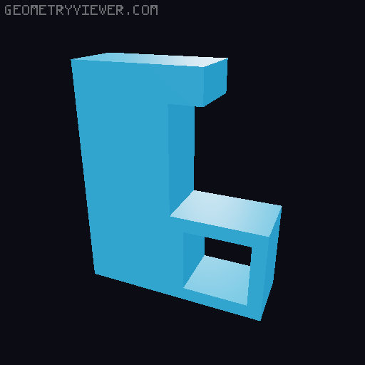Sheet music/Book Stand 3D model thumbnail