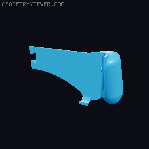 (Updated) Nintendo Switch Handles 3D model thumbnail