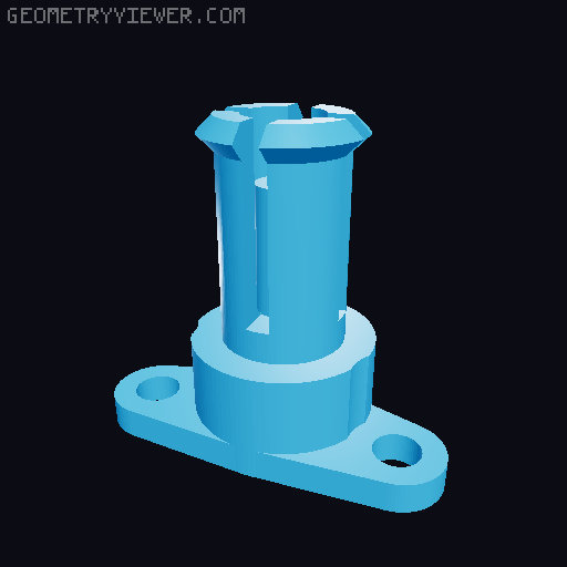 3D Printed RC Skidsteer (UPDATED) 3D model thumbnail