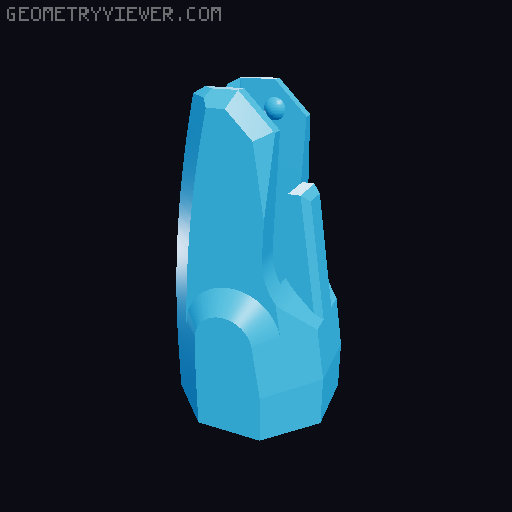 Yet Another Dummy13 Female Thigh 3D model thumbnail